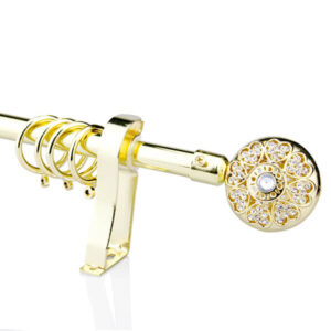 TFZ004 Zinc Alloy Curtain Rod Set