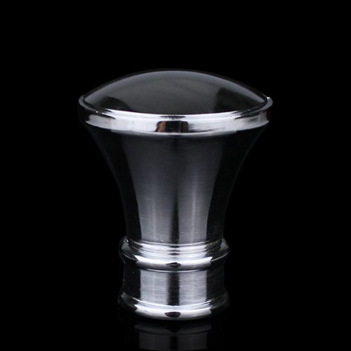 CF0017 Bright Black 28mm Curtain Rod Finials