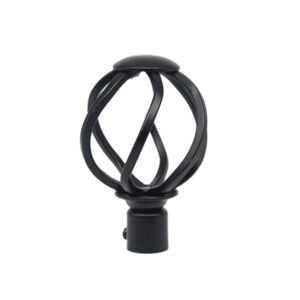 TFI036 Extensible Pole Varied Curtain Rod Finials
