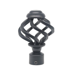 Classic Wrought Iron Curtain Finials