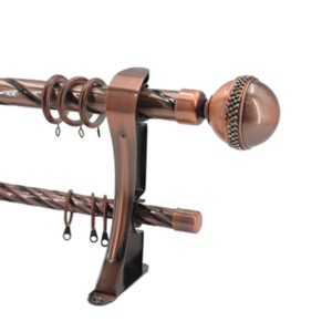 TFI033 Classic Style Iron Curtain Rod Set