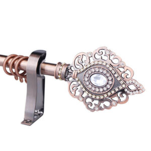 TFZ002 High Quality Diamond Curtain Rod Set