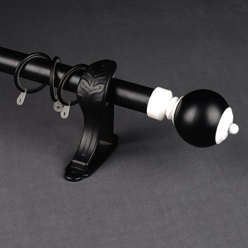 Extendable Metal Pipe And Accessories Curtain Rod Set