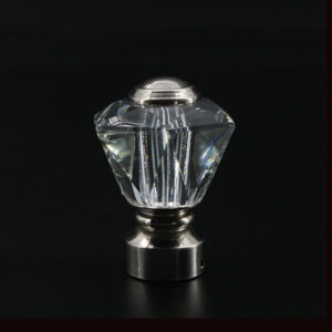 Curtain Pole Crystal Ends