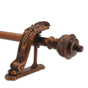 TFR001 Resin Decorative Curtain Rod Set