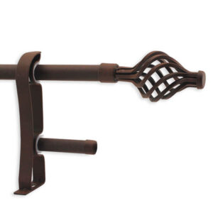 TFI001 Premium Unique Metal Curtain Rods Set