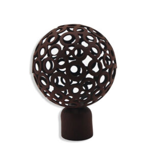 TFI002 Iron Curtain Rod Finials