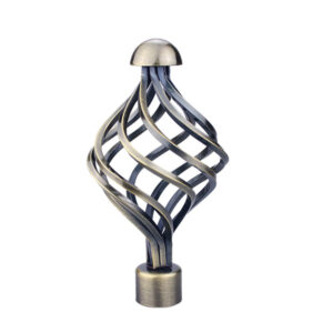 TFI003 Industrial Curtain Rod Finials