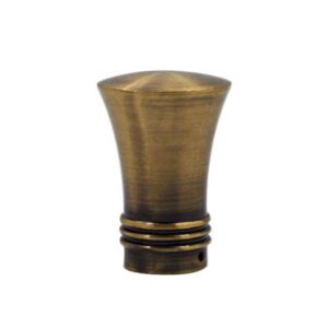 TFA026 Antiqued Aluminum Curtain Finials