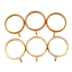 TRP003 Silent Glide Plastic Curtain Rings