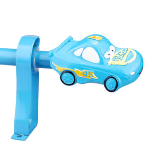 TFR009 Kids Car Resin Curtain Rod Set
