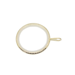 TRIP002 Smooth Sliding Iron Plastic Curtain Rings