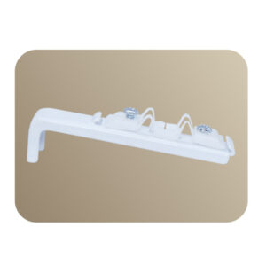 TTF028-A Silent Flexible Track Double Wall Bracket