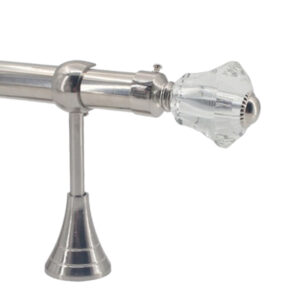 TFC009 Shimmer Crystal Curtain Rod Set