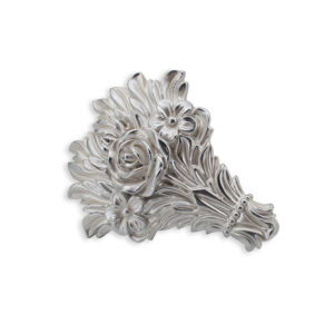 THR001 Vintage White Resin Curtain Hook