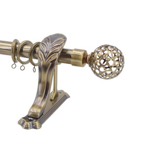 TFI016 Decorative Iron Curtain Rod Set