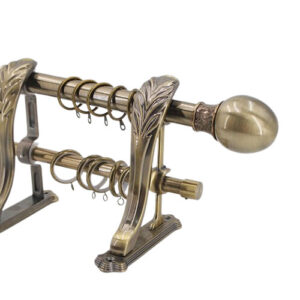 TFI023 Modern Simplicity Iron Curtain Rod Set