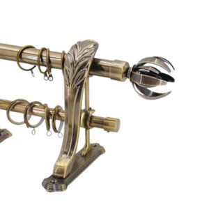 TFI025 Vintage Charm Iron Curtain Rod Set