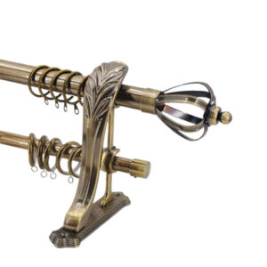 TFI026 Industrial Pipe Iron Curtain Rod Set